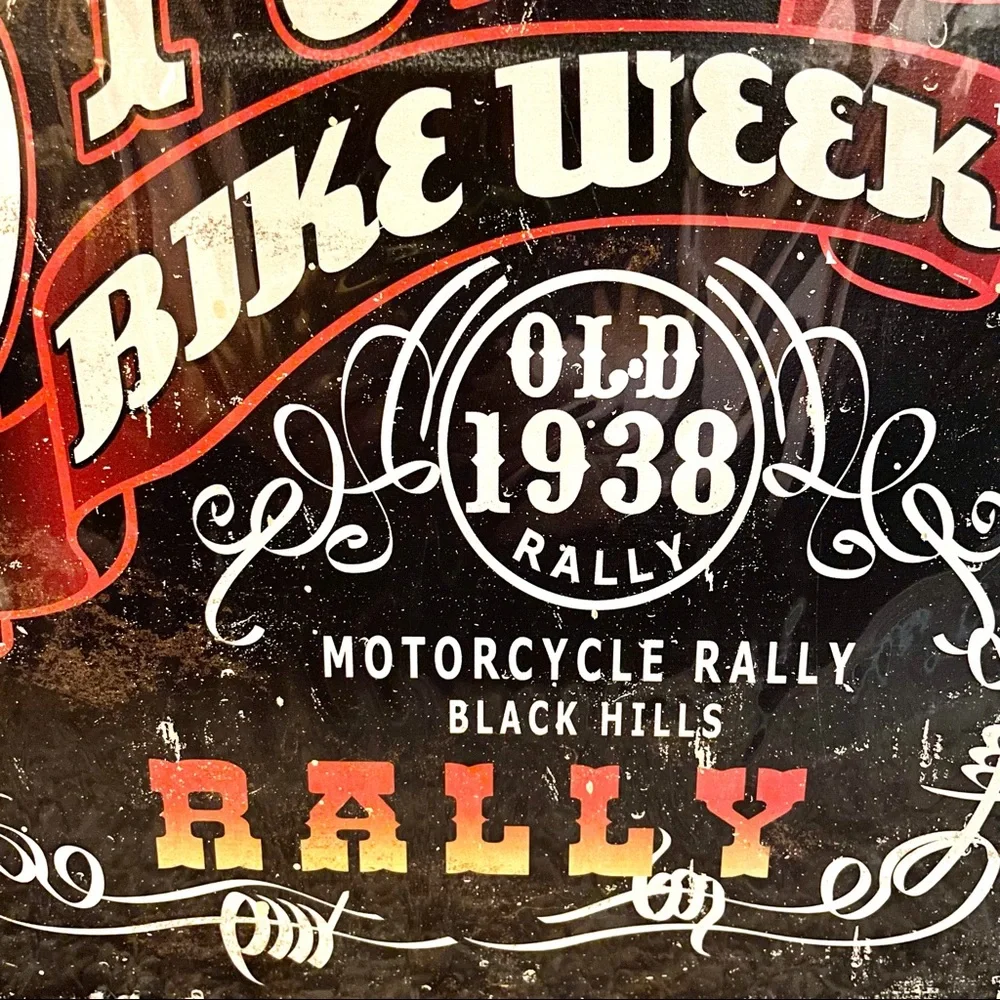 NEW Sturgis Bike Week Motorcycle South Dakota Metal Sign